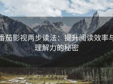 番茄影视两步读法：提升阅读效率与理解力的秘密